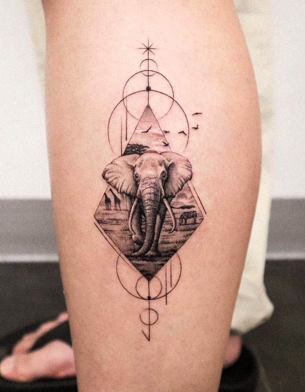 Elephant Tattoos