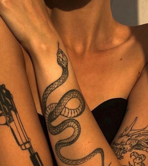 Snake tattoos