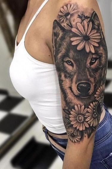 wolf tattoos 