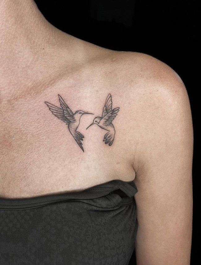 hummingbird tattoos 