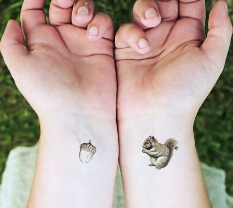 squirrel tattoos 