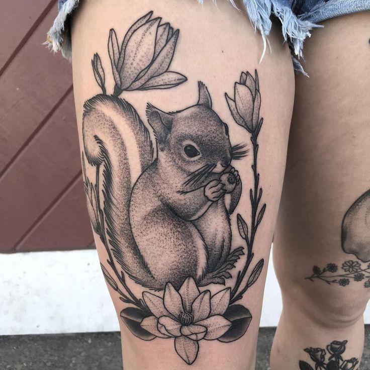 squirrel tattoos 