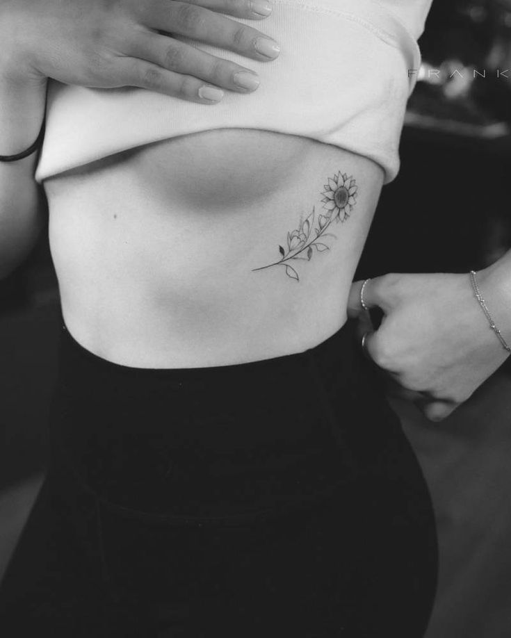 sunflower tattoos